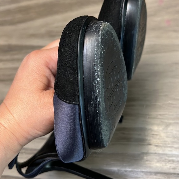 TORY BURCH ROUND TOE MANDY T-STRAP HIGH HEELS SIZE 7 - Picture 12 of 16